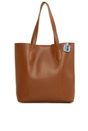 Zoozie Bags Bolso Tote de Piel Sintética Camel Maxi